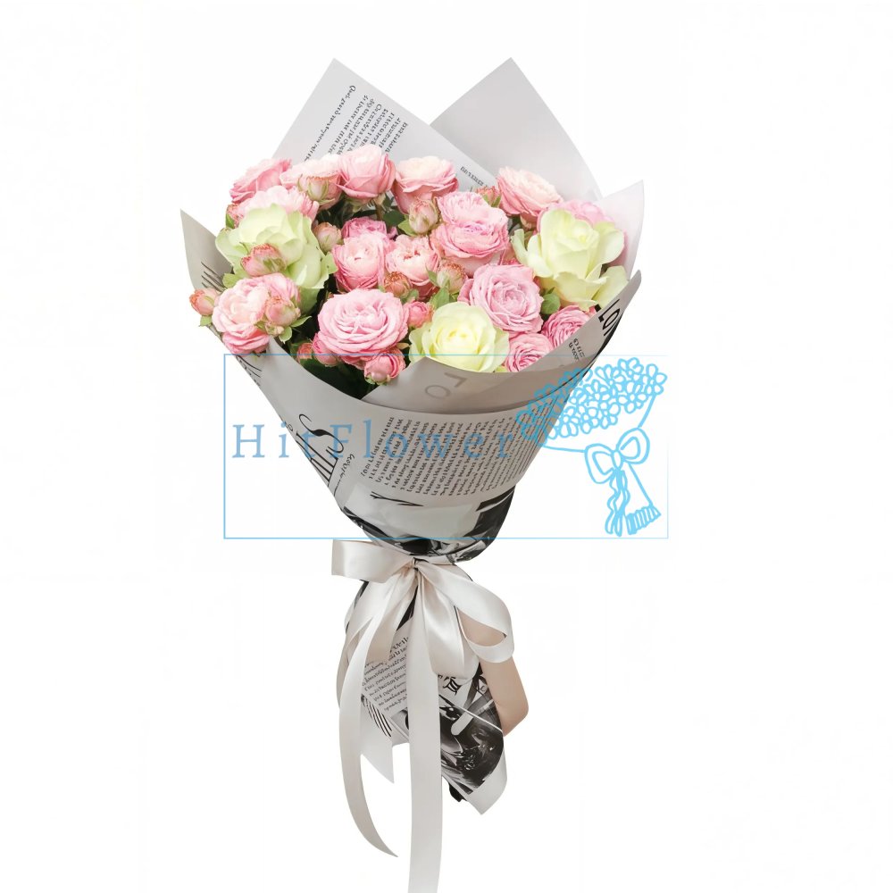 Букет роз Прикосновение утра